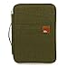 BTSKY Multi-Functional A4 Document Bags Portfolio Organizer-Waterproof Travel Pouch Zippered Case for Ipads, Notebooks, Pens, Documents (Green)