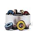 Skateboard Bearings - 8 Set ABEC 9 Skate Bearings, Came with Spacers and Washers,Multi-color