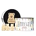 Happy Wax Vanilla Sandalwood Scented Bear Wax Melts - Natural Strong Vanilla Scented Wax Melts Infused w/Essential Oils - Non Toxic Wax Melt. Scented Soy Wax Melts For Warmers (4 oz Tin)