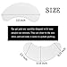 Omberlan Under Eye Gel Pads - 50 Pairs of Individual Eyelash Extension Supplies, Lint Free Lash Extension Pads for Eyelash Extension, Hydrogel Eyelash Pads Eye Mask Beauty Tool … (Silver)