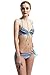 NYC-Fashion Bikini Crystal Charm Crossover Harness Waist Belly Body Chain Necklace (Gold)