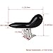 Yibuy Black Color Silver Plating Stem Base Bassoon Hand Saddle Rest Holder with 4 Original Screws