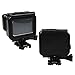 PANNOVO Waterproof Housing Case with Touch Screen Backdoor Cover for GoPro Hero 5 Camera