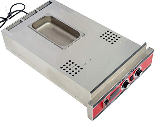 Chef's Exclusive CE802 Heater Proofer Holding Cabinet Insulated Solid Door 1500 Watts Commercial Full Size Holds (35) 18in x 26in Sheet Pans Forced Air With Casters For Mobile Use, 22.8in Wide - Thumbnail 4