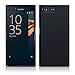 Xperia X Compact Cover, Terrapin Sony Xperia X Compact Case - TPU Gel - Slim Design - Durable Shock Absorbing - Back Protector - Solid Black Matte Finish