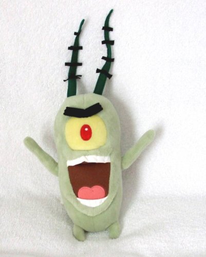 plankton plush toy