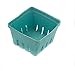 JA Kitchens Quart Green Molded Pulp Fiber Berry/Produce Vented Basket (20 Pieces)