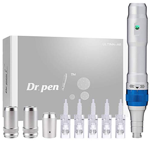 Dr Pen Ultima A6 Derma Auto Pen Professional Microneedling Pen Skincare Kit  with 5pcs 36 Pins Cartridges