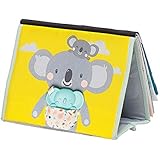 Taf Toys Koala Infant Tummy-time Soft Crinkle Activity Book with Huge Baby Safe Mirror, 3D Activities, Textures and a Soft Baby Teether