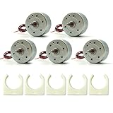 EUDAX Mini Generator Motors 3V-12V DC Motor Electric Motor for DIY Toys Wind Turbine Generator Hand Cranked Power Generator Model