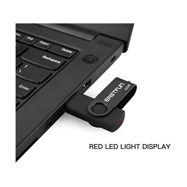 5 Stück 32GB USB Stick EASTFUN USB-Flash-Laufwerk Rotate Metall Speicherstick USB-Stick USB 2.0 Flash Drive Memory Stick… – Bild 6