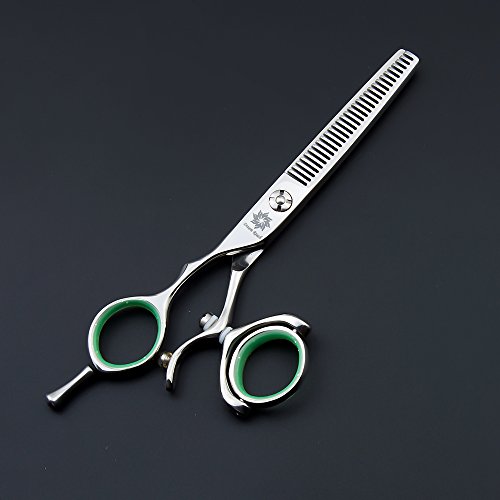 Dream Reach Left handed 5.5" Professional Japan 440C Salon Razor Edge Lightweight Hairdresser Cutting Scissors and Hair Thinning Scissors/Shears Set - Perfect for Lefty Barbers (Set 1) - Thumbnail 3