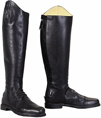 mens black riding boots