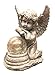 Bo Toys Solar Powered Angel with Solar Glowing Globe LED Garden Light Decor Color Change