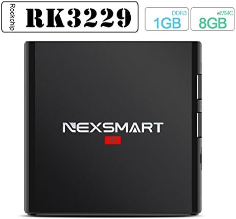 NEXSMART Android 5.1 Box Mini PC Quad Core 4K with LAN Wifi 1080P HDMI 2.0 Spdif Rooted IPTV