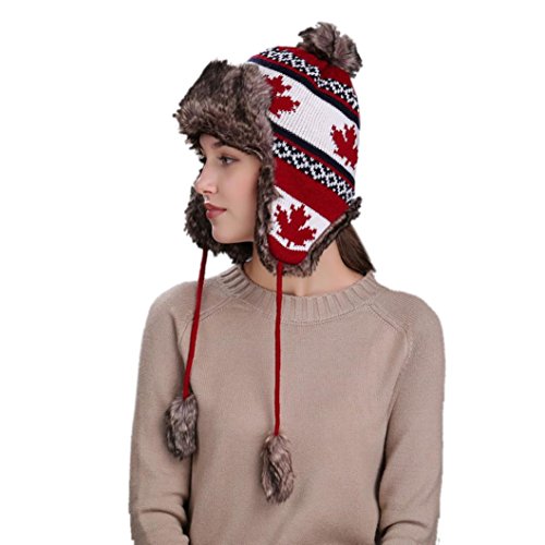 Unisex Beanie Hat Men Women Warm Winter 