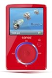 SanDisk Sansa Fuze 4 GB Video MP3 Player (Red)