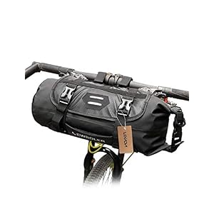 Lixada Bike Handlebar Bag Waterproof Cycling Front Handlebar Bag Multifunctional Top Handles Pannier Bag Bicycle Frame…