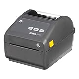 Zebra - ZD420d Direct Thermal Desktop Printer for Labels and Barcodes - Print Width 4 in - 203 dpi - Interface: USB, Ethernet - ZD42042-D01E00EZ