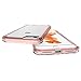 pajuva iPhone 7 Case Clear, iPhone 8 Case, PC+TPU Transparent Case Thin for iPhone 7/8 Crystal Clear Case with Bumper (Pink)