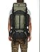 Amazon Basics Internal Frame Hiking Camping Rucksack Backpack with Rainfly - 15 x 6.5 x 30 Inches, 55 Liters, Green