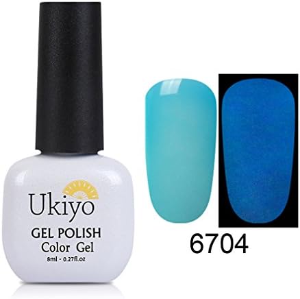Gel Nail Polish Soak Off Gel Polish Night Glow Nail Polish LED UV Nail Polish Varnish by Ukiyo