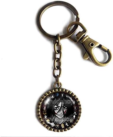 Creepypasta CREEPY PASTA Keychain Key Chain Key Ring Cute Keyring Car JEFF THE KILLER Fictional Art