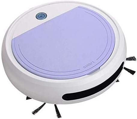 Rechargeable Smart Robot, 4 in 1 UV Sterilizer Strong Suction Sweeper Vacuum Cleaners, Thin And Light Body, Intelligent Anti-Fall,E (Color : A)
