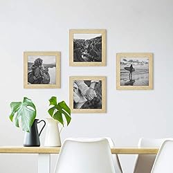 MCS Studio Gallery Frame, Natural Woodgrain, 8 x 8