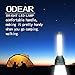 Odear Bright High-power Flashlight Multi-function LED Spotlight rechargeable Searchlight for Home Camping Hunting Fishing