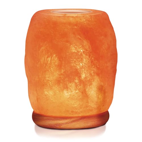 Photo 1 of Himalayan Glow Natural Salt Lamp Essential Oil Diffuser with USB, Warm Amber Glow, Himalayan Salt Lamp LED Night Light, Light for Home and Office Room