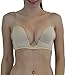ToBeInStyle Women's U-Shape Low Plunge Wire-Free Bra Adjustable/Removable Straps