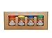 Paleo - Whole 30 - Spices by PALEO LIVING PRIMAL BLENDS Collection {4-Combo Pack Jars Seasonings Set} can be used for Cooking, Grilling, Baking, & with Cookbooks (Limited Edition Set 