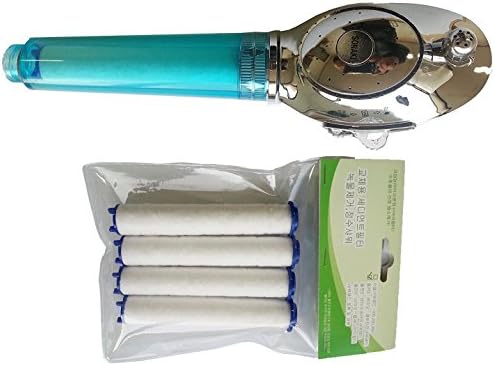 Sonaki Dolphin 3 Chrome Sediment Filter Shower Head with Bidet Shower Body Sprays High Pressure 4 filters