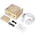 Bluedio T2s Bluetooth Headphones On Ear with Mic, 57mm Driver Rotary Folding Wireless Headset, Wired and Wireless Headphones for Cell Phone/TV/PC, 40 Hours Play Time (White)