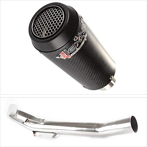 Lextek CP9C Exhaust System with Link Pipe for Triumph Explorer 1200 (12-18)