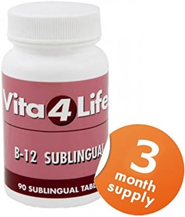 Vita4life, 1000 Mcg, Sublingual B-12 Bariatric Vitamin, Tablet - 90 Count