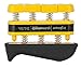 Prohands Gripmaster Rehab Hand Exerciser, Finger Exerciser (Hand Grip Strengthener), Spring-Loaded, Finger-Piston System, Added Palm Cushion, (1.5 lb X-Light Tension, Yellow-Gripmaster Rehab)