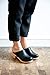 Sandgrens Swedish Low Heel Wooden Clog Mules for Women, US 7-7.5 | Tokyo Black Veg, EU 38