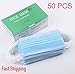 50 PCS Medical Earloop Disposable Surgical Face Mask - Best Use for Hospital Procedure Masks - High Quality 3 Ply Cotton Gives You Protection from Virus - Sanitary Mask for Adults and Kids