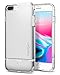 Spigen Flip Armor Designed for Apple iPhone 8 Plus Case (2017) / Designed for iPhone 7 Plus Case (2016) - Satin Silver