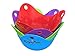 Silicone Egg Poacher Cups - Premium Silicone Poaching Pods for Cooking Perfect Poached Eggs - BPA Free - FDA Approved - For Stovetop or Microwave - Dishwasher Safe - Set of 4 Colorful Pods - KingzMade