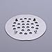 TRUTMI 4-1/4 Inch Snap-in Shower Floor Drain Replacement Cover,Brushed Nickel,also also Chrome and Oil Rubbed Bronze for Choose