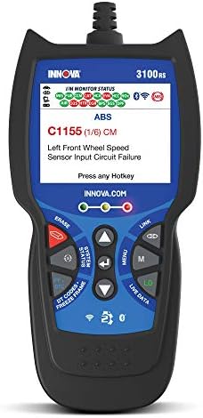 Innova 3100j OBD2 Scanner / Car Code Reader with ABS, SRS, and Service