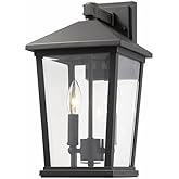 Z-Lite 568M-ORB 2 Light Outdoor Wall Sconce, Oil Rubbed Bronze, 15.00x9.25x8.00