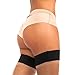 THIGH HIGH Plain Top Nude Silicone Stockings Sheer Nylon Pantyhose Veneziana 3/4 Medium/Large