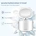 Amconsure Facial Steamer Nano Ionic Warm Mist Moisturizing Face Steamer Humidifiers for Home Sauna SPA Face Sprayer with Mirror, Pores Cleanse Clear Blackheads Acne Impurities Skin Cares