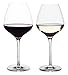 The One Wine Glass - Perfectly Designed Shaped Wine Glasses For all Types of Wine By Master Sommelier Andrea Robinson, Premium Mixed Set of 1 Red Wine Glass and 1 White Wine Glass, Lead Free Crystal