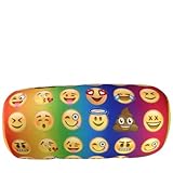 Microbead Emoji Bolster Pillow - Tie Dye Colored Emoji Neck Pillow