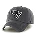 NFL New England Patriots Sachem Franchise Fitted Hat, Medium, Charcoal